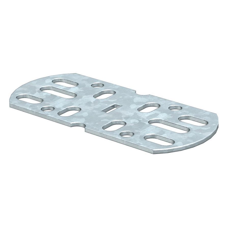 Koppel-/hoekverbinder v. AZ-kanaal 45x100 staal zinkt VVE=25