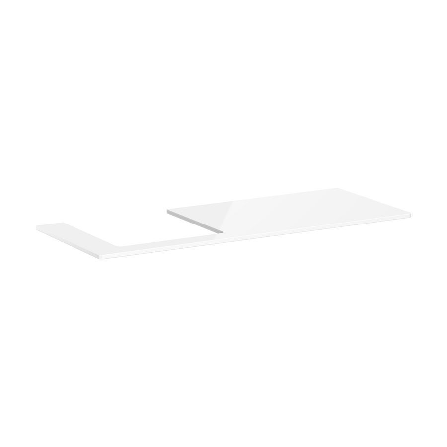Console 1360x550mm m uitsp. L countertop Xelu Q