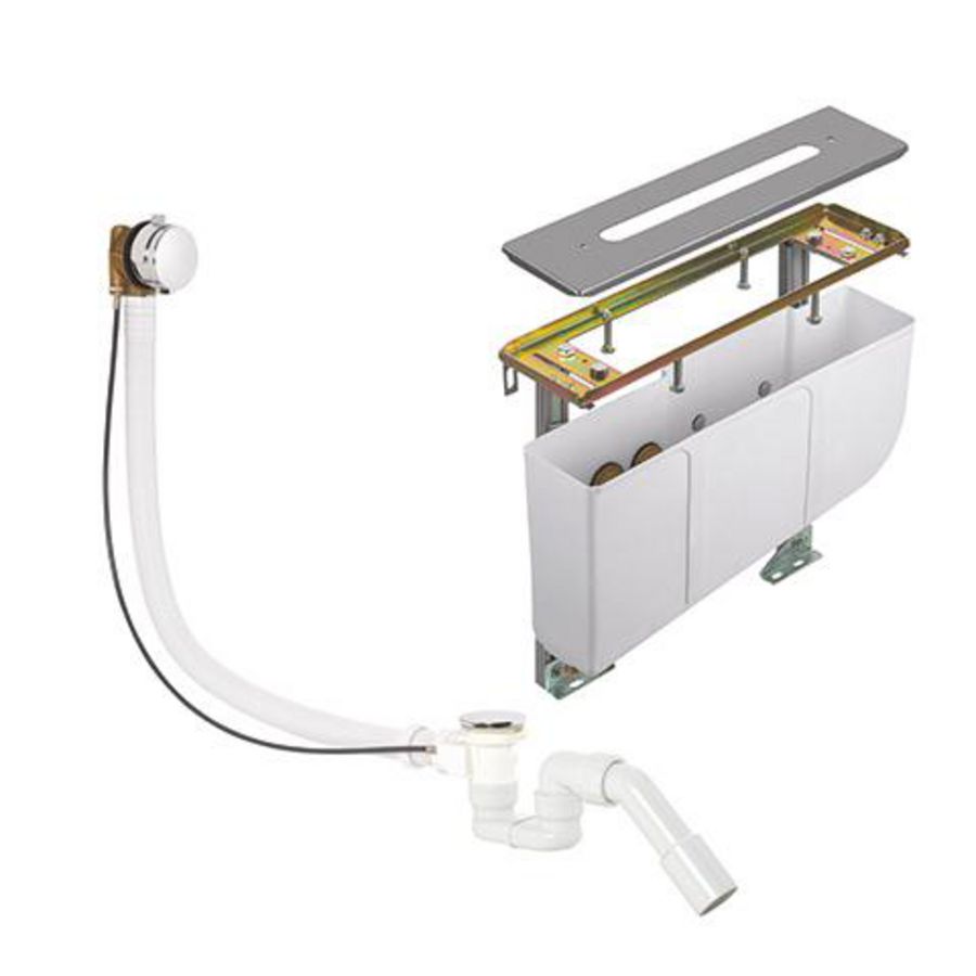 Montageblok tbv 4-gats badmengkraan  met 71826