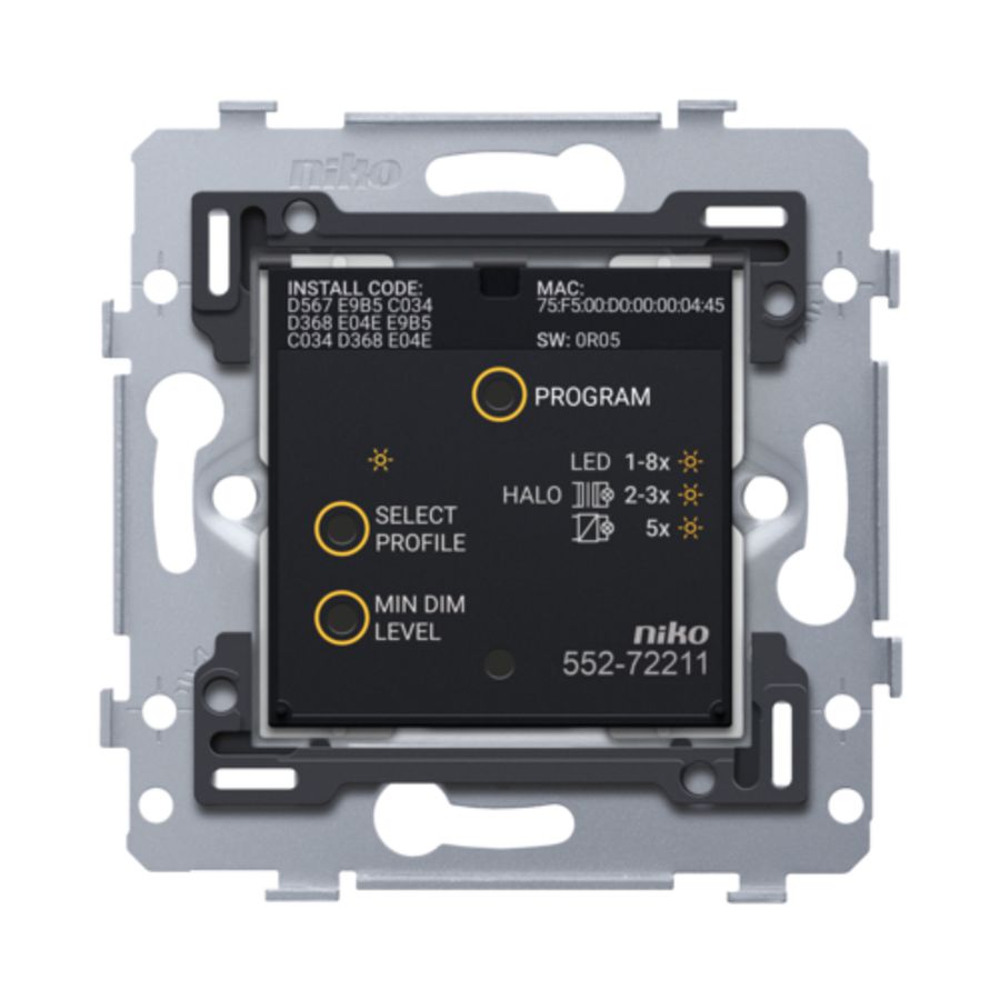 Geconnec. dimmer sokkel 3-200 W 2-draads Zigbee
