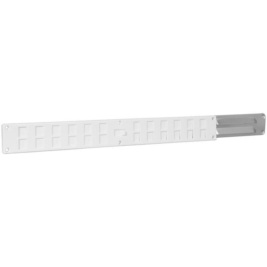 Ventilatieset 370x40mm wit/blank
