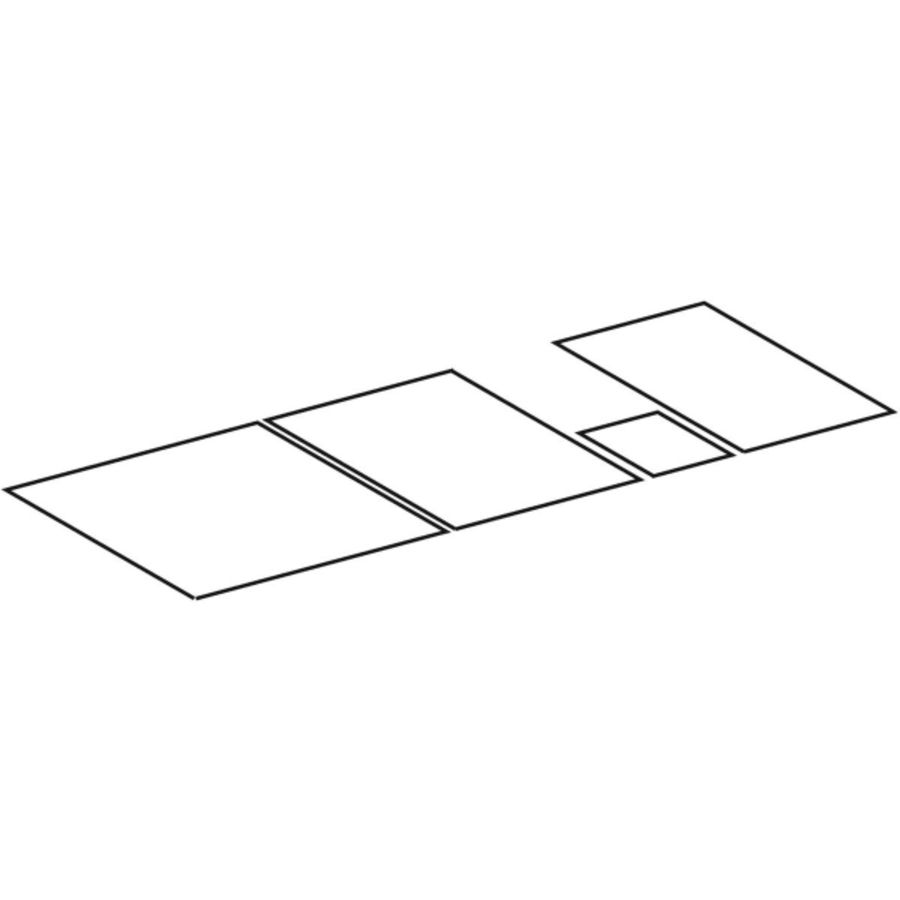 set antislipmatten voor myDay onderkast voor inbouws