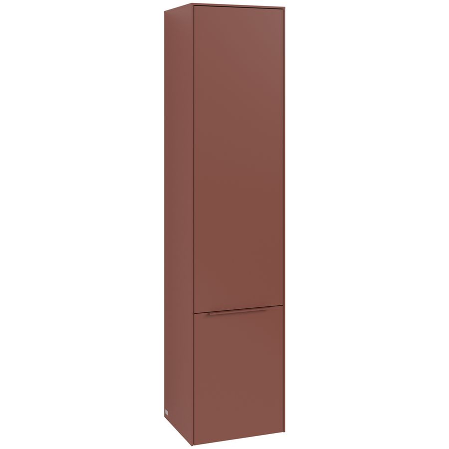 Hoge kast SUBWAY 3.0 400x1710x362mm Wine Red C58602AH greep monochroom