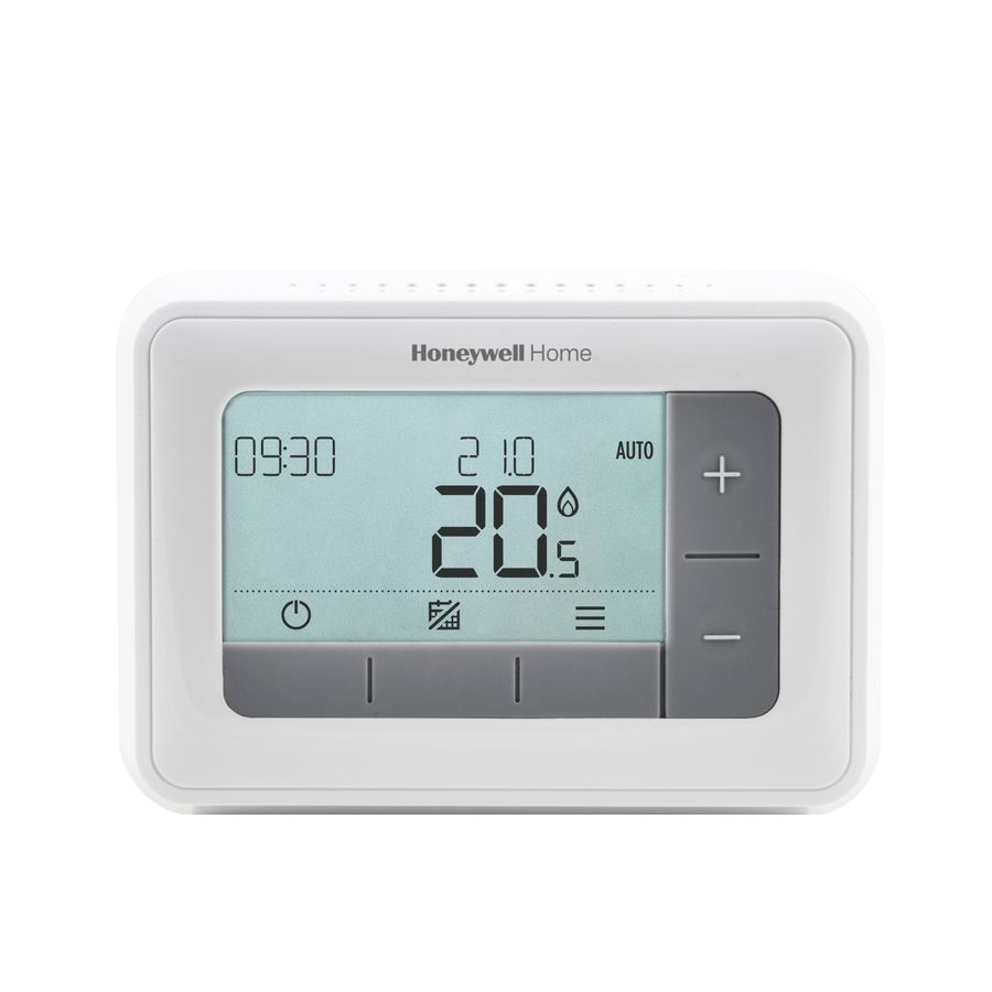 Klokthermostaat T4 aan/uit bedraad wandmodel