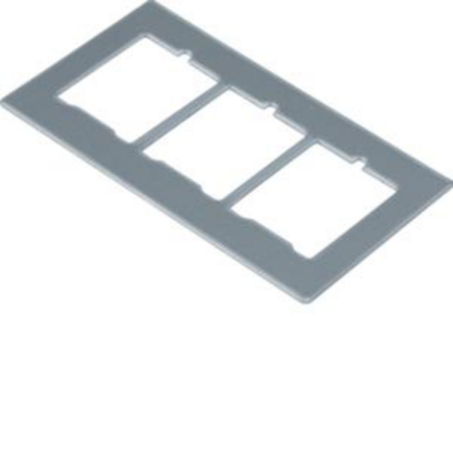 Montageplaat voor GTVD200/300 3x RJ45 18x22,8mm