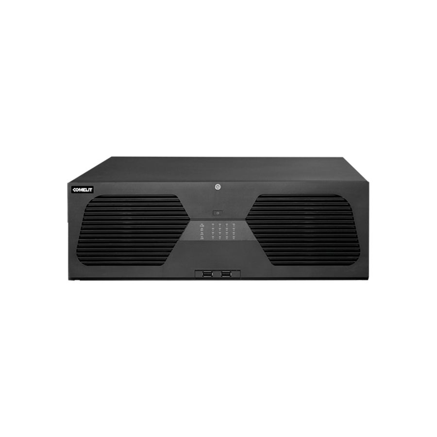 Beelopslag NVR 128- kanaals AI 16MP excl HDD NDAA