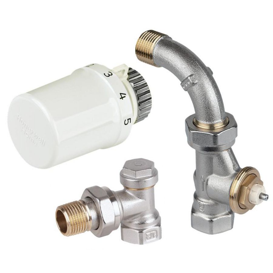 Radiatorset DN15 Recht: T3019W0 + V2000BSX15+ V2420E0015