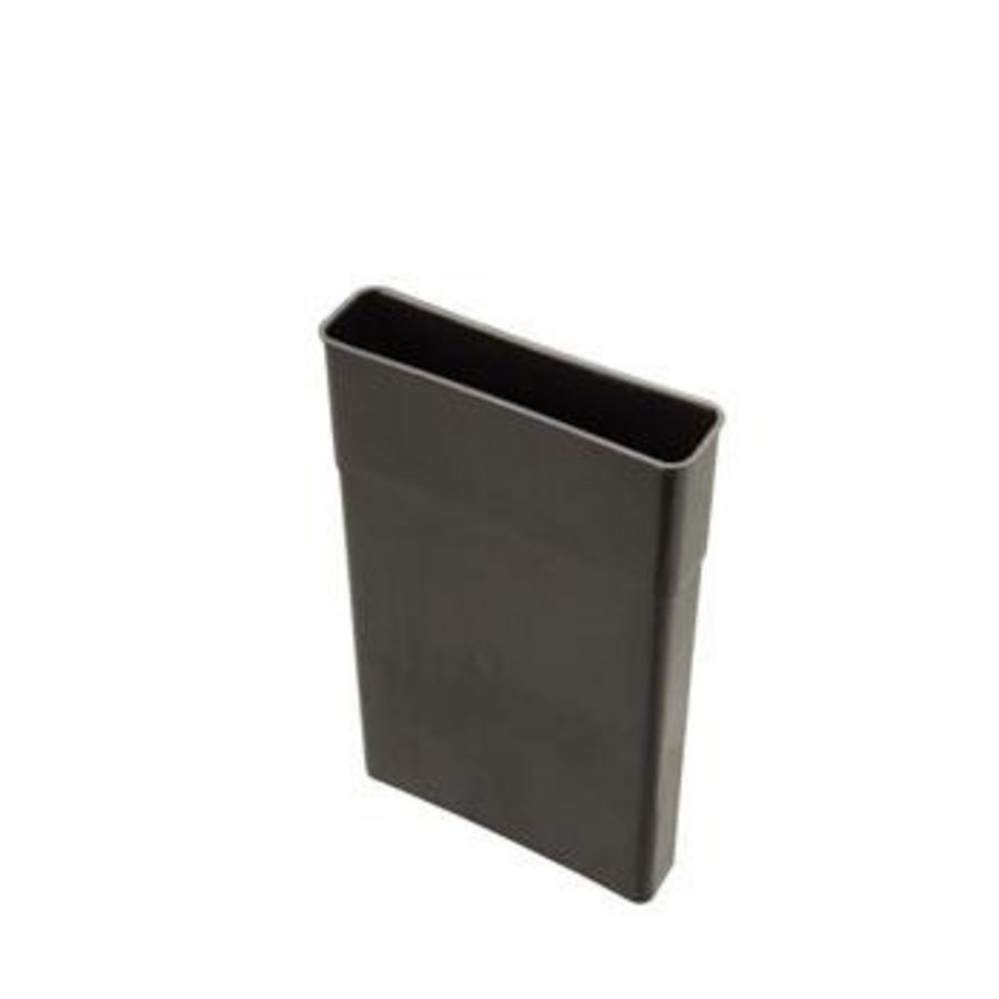 VloerVent Verlengstuk verticaal 150mm zwart