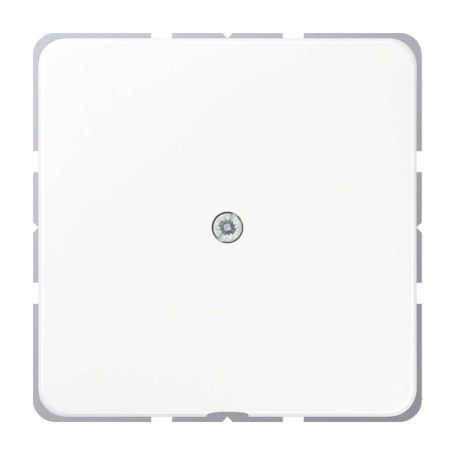 Afdekking alpin wit v.kabelinvoer CD500