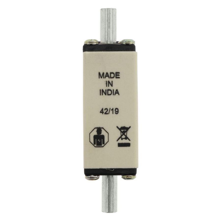 Zekering laagsp. 16A AC 500V NH000 gL/gG dubbele mel VVE=3