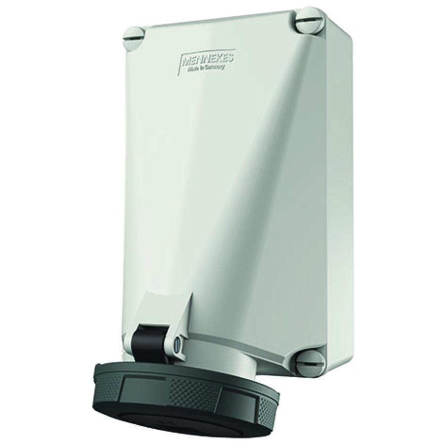 Wandcontactdoos 125A 5-polig  7H 500V IP67