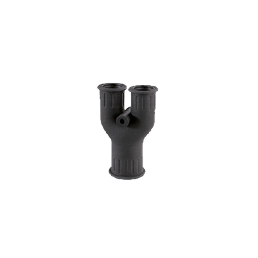 Y-stuk TPE kunststof Ø10mm - 2x Ø10mm zwart IP66 VVE=10