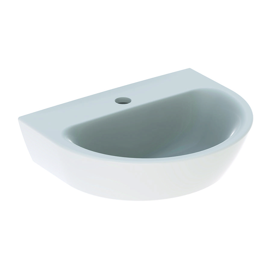 Renova fontein 45x36cm met kraangat zonder overloop wit