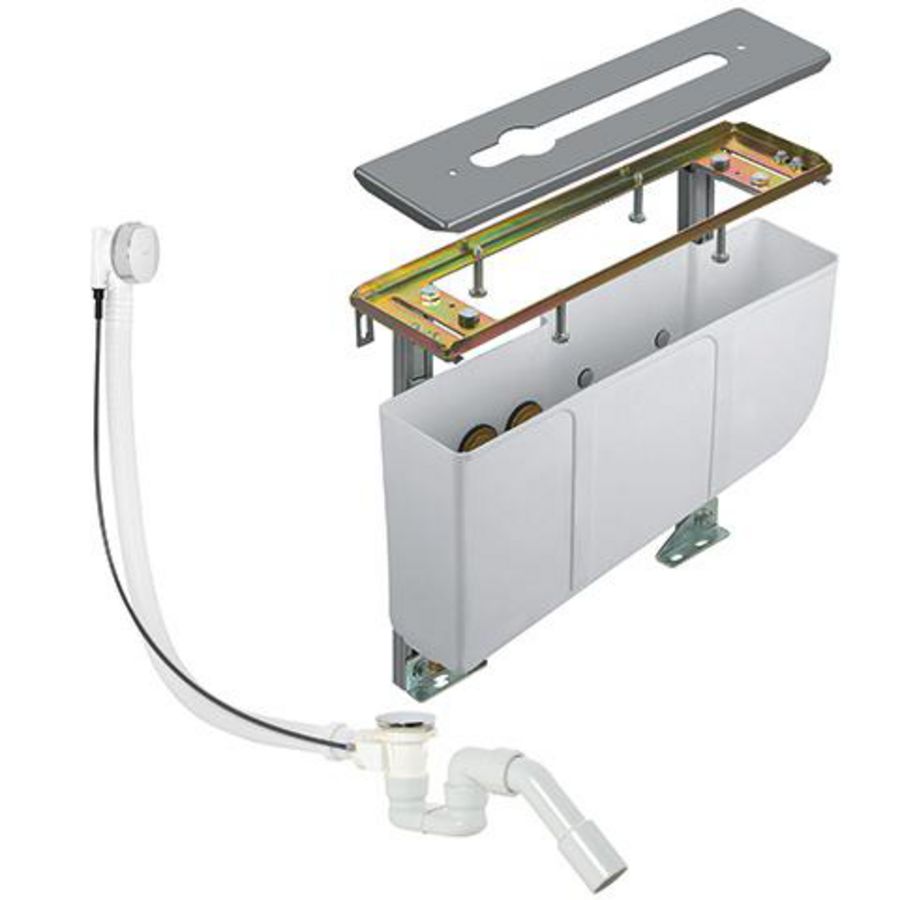 Montageblok tbv 3-gats badmengkraan  met 71080