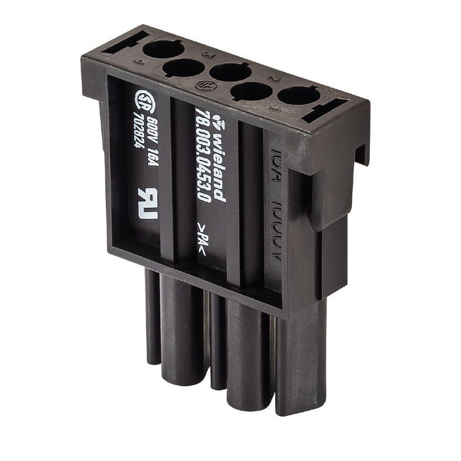 Contactblok Moduleinsert FLE BUC 4p 1k VVE=10