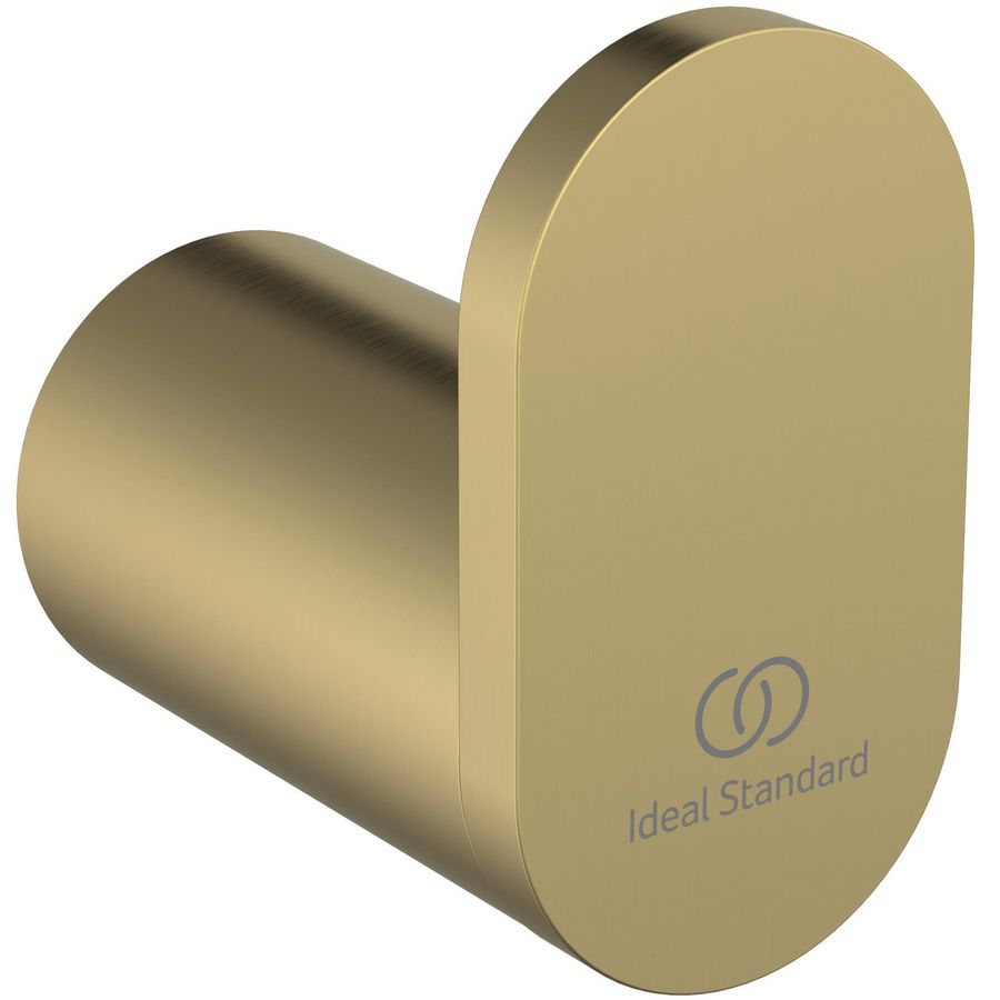 conca handdoekhaak rond enkel brushed gold (mat goudkleurig) T4507A2