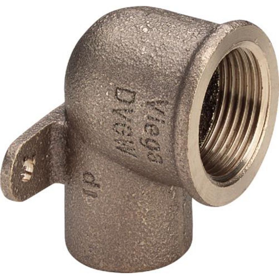 Muurplaat 12x1/2 brons/blank 94472G-103965 VVE=10