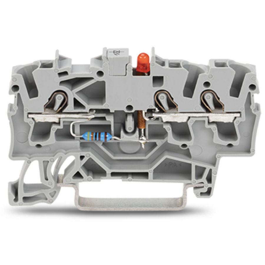 Moduleklem 3-draads LED rood 2002-1321/1000-413 VVE=100