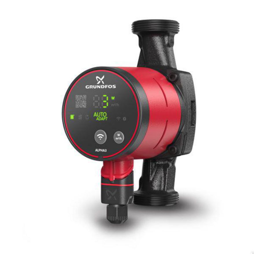 Circulatiepomp ALPHA3 25-60 180 1x230V 50Hz 6H