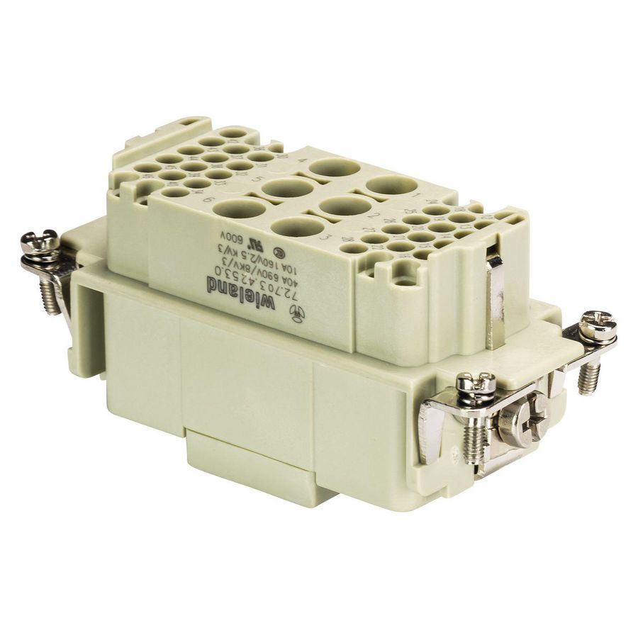 Contactblok female insert POW BUC 6/36 de VVE=5
