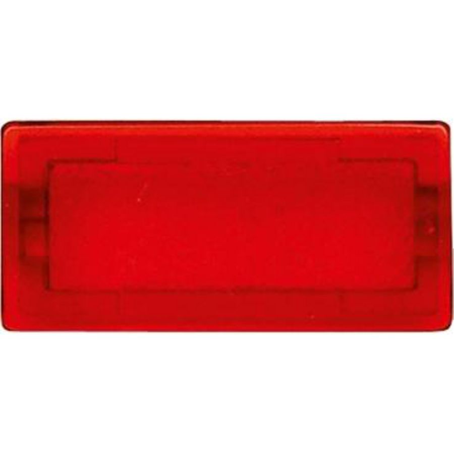 Symbolen Rechthoekig Neutraal Rood-transparant