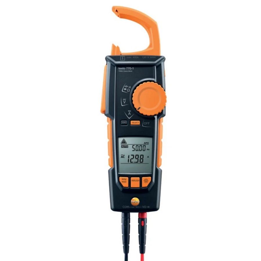 Stroomtang / tang-amperemeter 770-1 incl. batterij + meetleiding