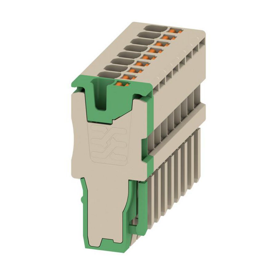 Plug d.beige groen 1.5mm² 17.5A 500V N 2719820000 VVE=20