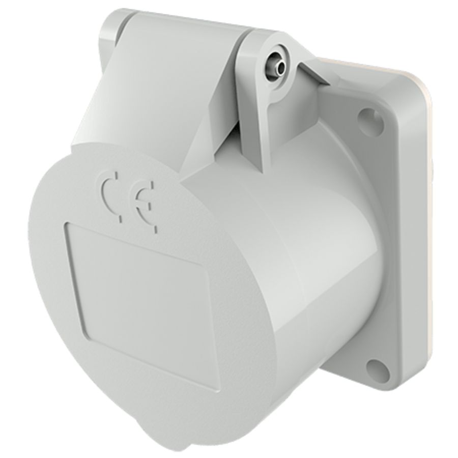 Inbouwwandcontactdoos 16A 2-polig  10H 50VDC IP44 609