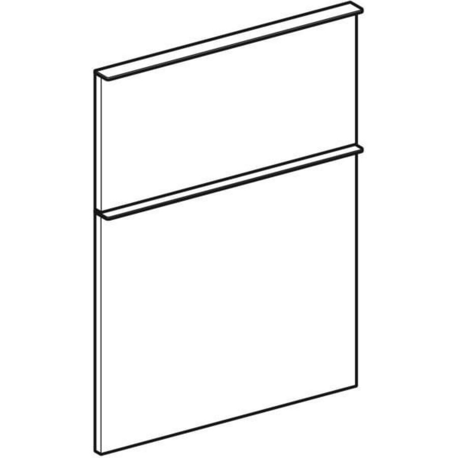 set schuifladevoorzijden voor iCon zijkast: B=45cm, Wit