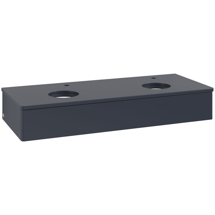 Wastafelonderkast Antao 1200x190x500mm Mid.Blue Matt Lacquer K13050HG
