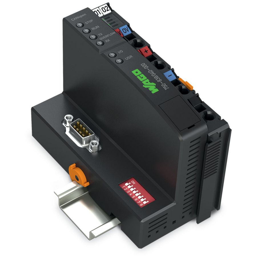 Controller CANopen 640/832 kB programma/RAM D-sub donkergrij