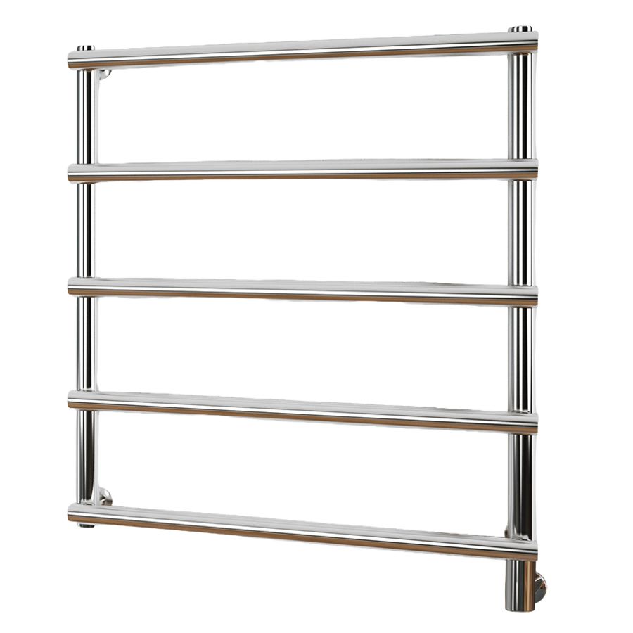 Elektr. handdoekverwarmer LAURA 420x530mm 150W RVS Polished excl. regeling