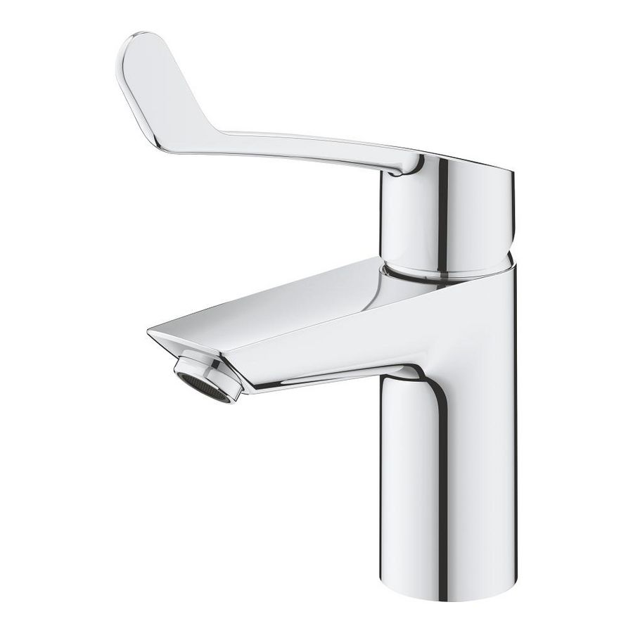 Eurosmart S-size wastafelmengkraan lange greep incl. push-open plug 1.1/4" (prof)