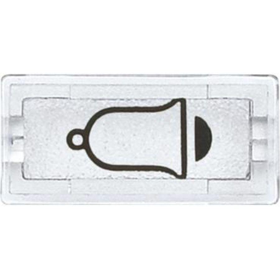 Symbolen Rechthoekig Bel glashelder