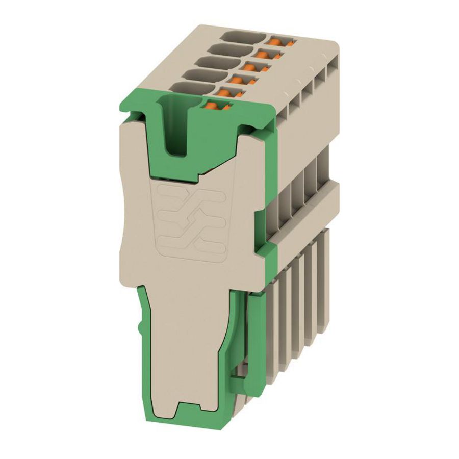 Plug d.beige groen 1.5mm² 17.5A 500V N 2719780000 VVE=25