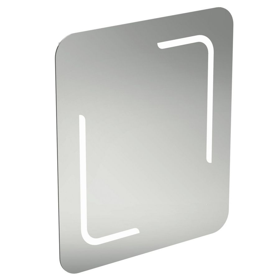 Spiegel 600x700mm verlich. direct voor bov.+onder+anticond.