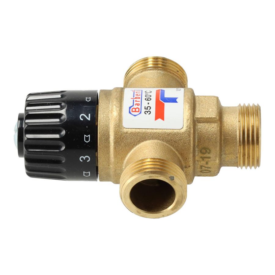 Thermostatisch mengventiel 3/4"