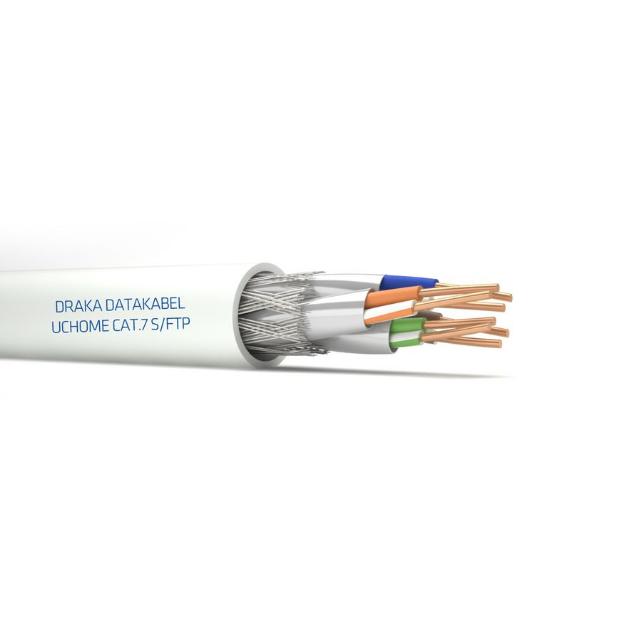 Haspel a 500m. UC Home Cat.7 SS26 S/FTP LSHF wt# 4x2x26 AWG
