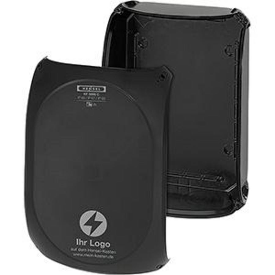 Kabeld. IP66/67/69 BM8 Zonder klem Wand glad Zwart VVE=50