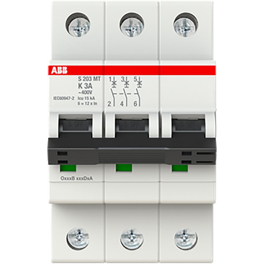 Automaat S200MT 3P K3 10kA Tractie
