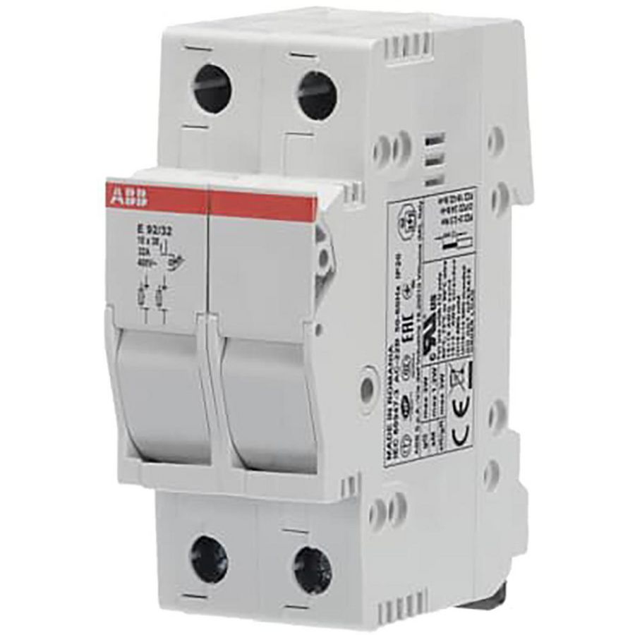 zekeringschakelhouder 2p max 32A voor 103x38mm fuse