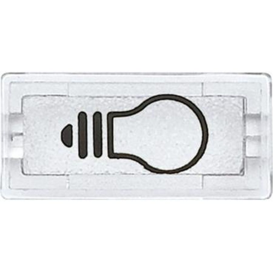 Symbolen Rechthoekig Licht glashelder