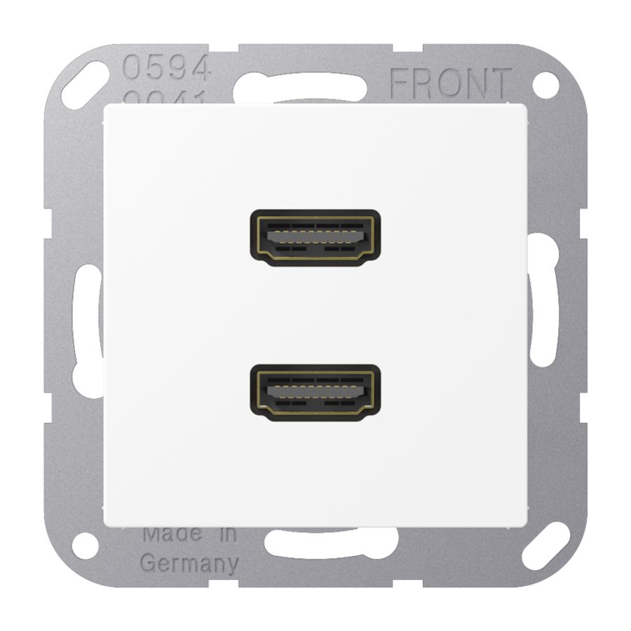 Afdekking A500 matwit voor 2xHDMI