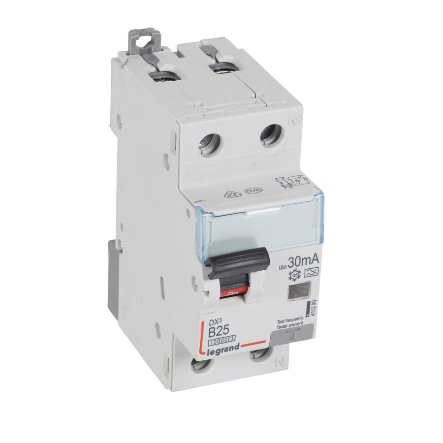 Aardlekautomaat 1P + N B25A 10kA 30mA