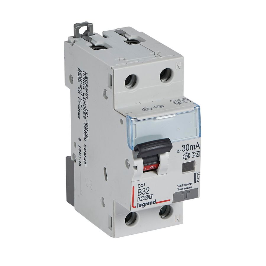 Aardlekautomaat 1P + N B32A 10kA 30mA