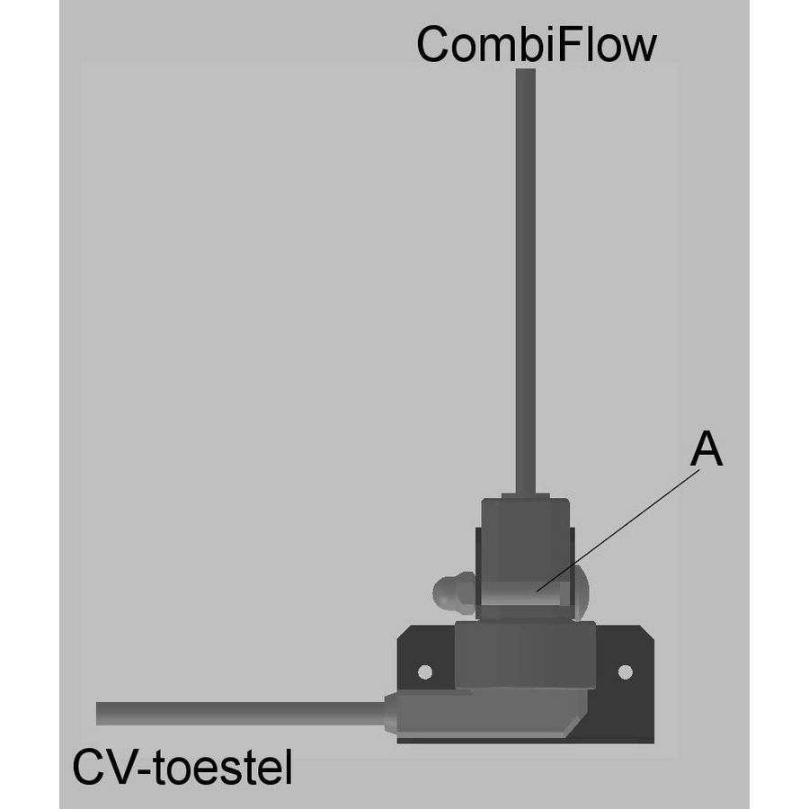 Stekkersafe met ophangbeugel CombiFlow