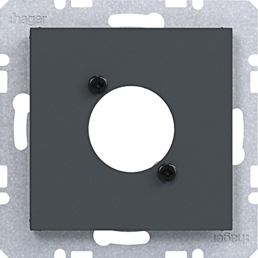 Centraalpl voor XLR connector D-serie A.x/C.x/S.1/B.x/Q.x/K.