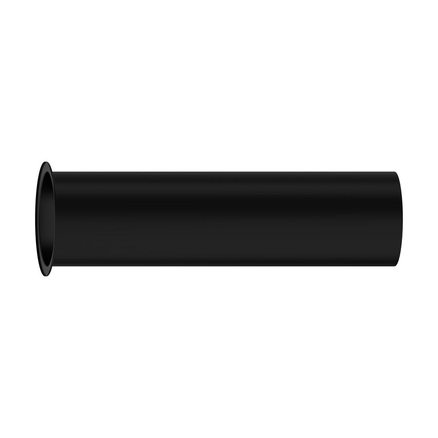 muurbuis DN32 30cm BB mat zwart