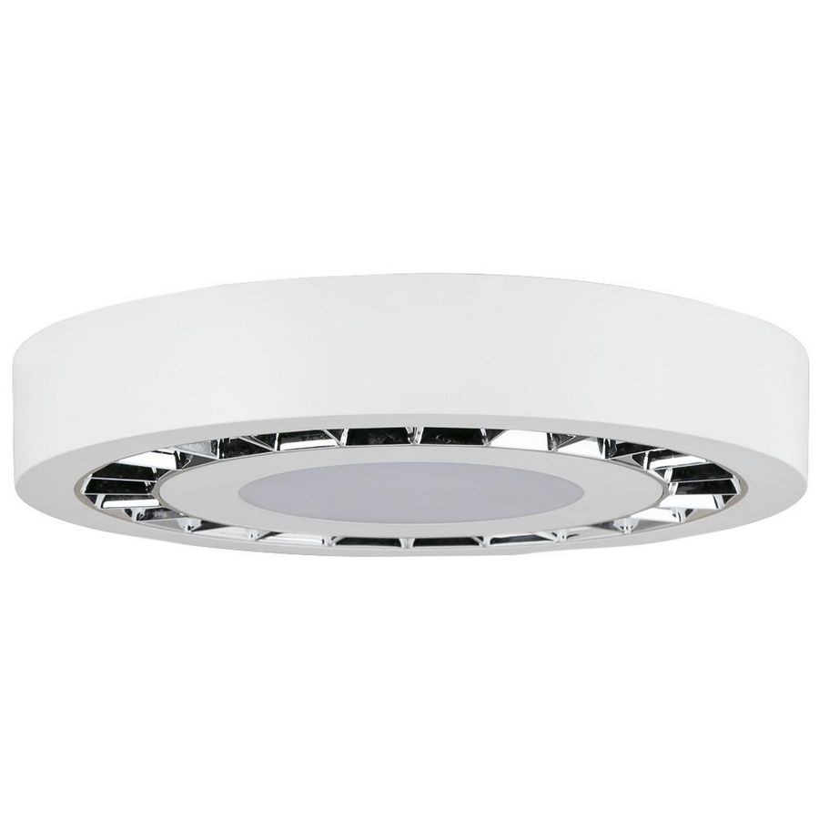 Rond armatuur 300mm 20W Plafond- of muurmo. wit IP54