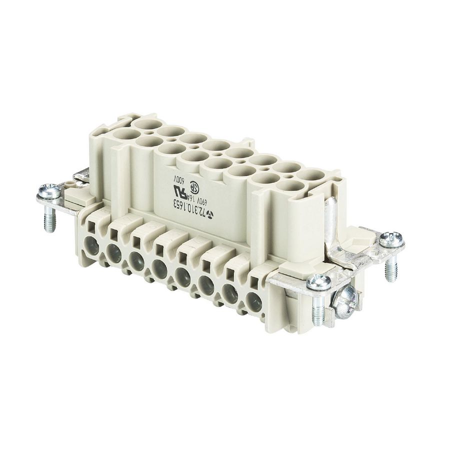 Contactblok insert Male BAS STS 16 2,5 69 VVE=10